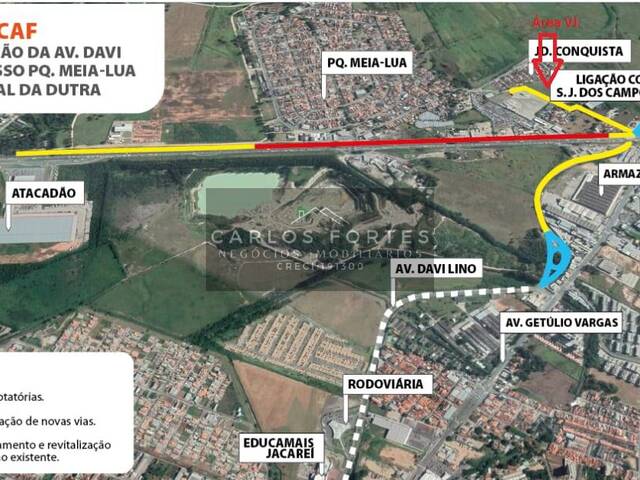 #TEV001 - Área para Venda em Jacareí - SP - 2