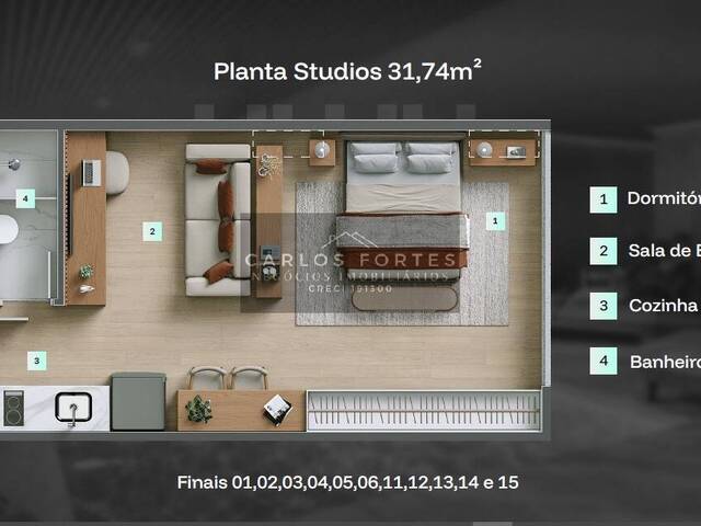 Apartamento para Venda em São José dos Campos - 3